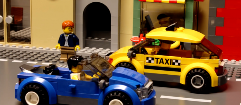 Lego taxi